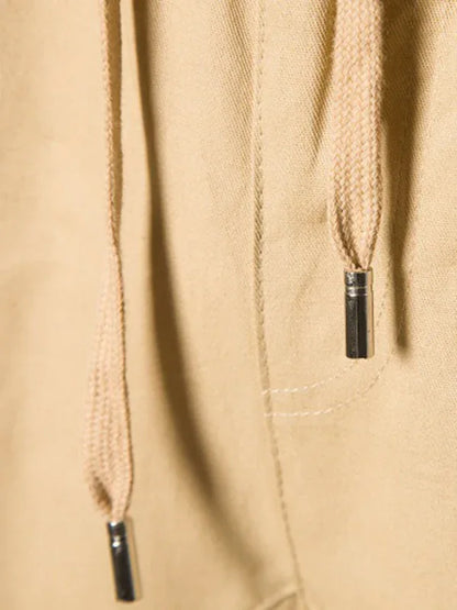 Men's Woven Casual Cargo Multi-Pocket Shorts - Shello's Creative Boutique