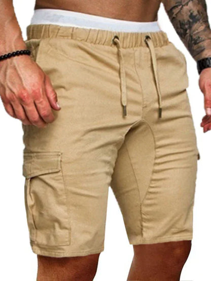 Men's Woven Casual Cargo Multi-Pocket Shorts - Shello's Creative Boutique