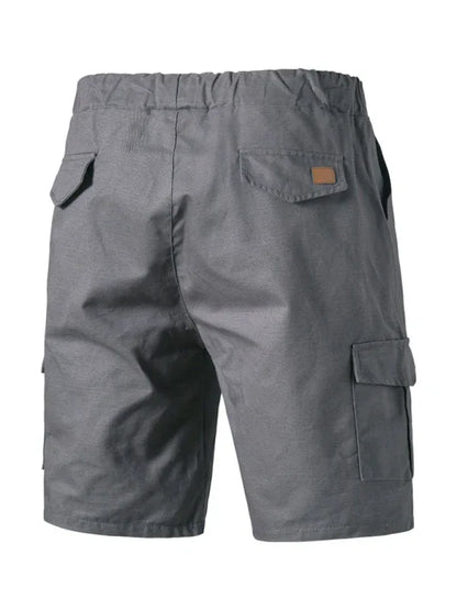 Men's Woven Casual Cargo Multi-Pocket Shorts - Shello's Creative Boutique