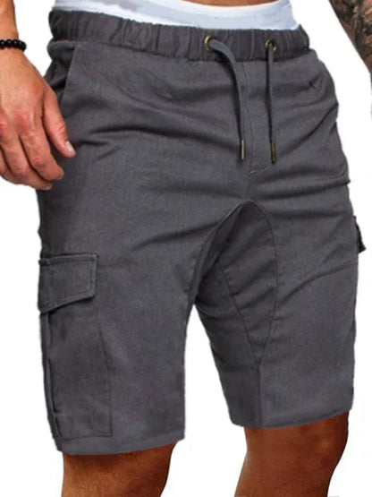 Men's Woven Casual Cargo Multi-Pocket Shorts - Shello's Creative Boutique