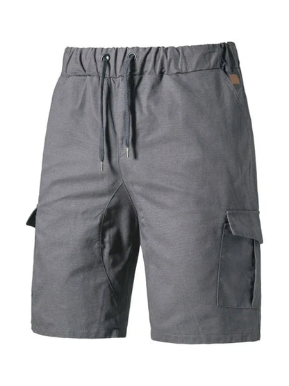 Men's Woven Casual Cargo Multi-Pocket Shorts - Shello's Creative Boutique