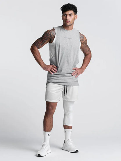 Men's Sports Trendy Quick-Drying Sleeveless Vest – Style Meets Functionality! - Shello's Creative Boutique