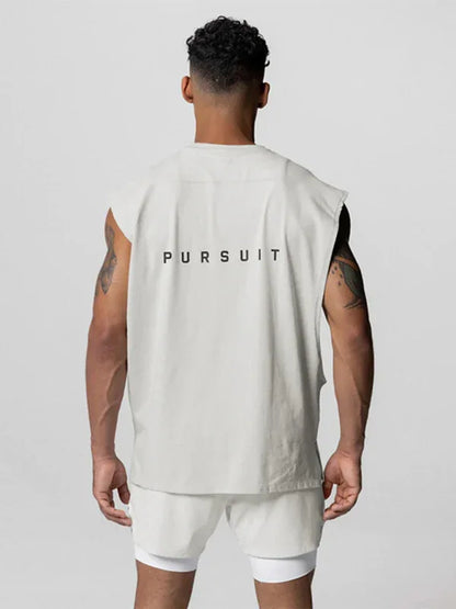 Men's Sports Loose Round Neck Quick Dry Sleeveless Vest – Optimal Performance Meets Casual Style! - Shello's Creative Boutique