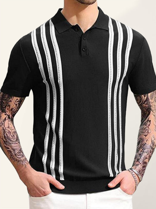 Men's Self Design Business Polo Shirt Shello Creative Boutique