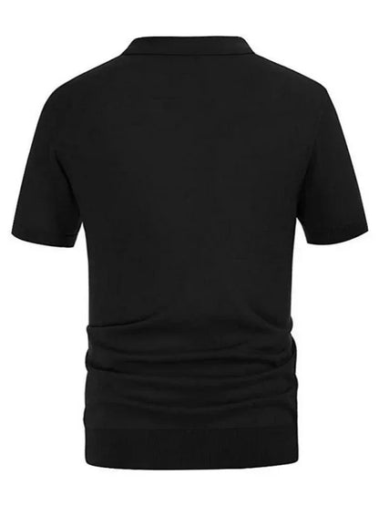 Men's Self Design Business Polo Shirt - Shello's Creative Boutique