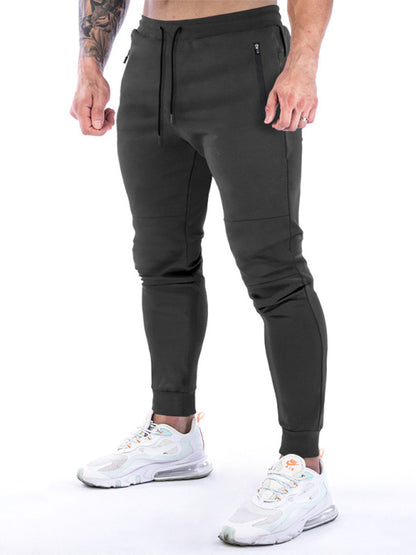 Men's fitness sports back hanging towel feet training pants Shello's Creative Boutique