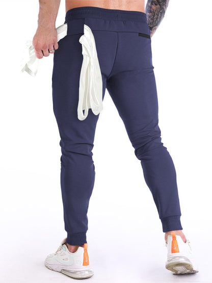 Men's fitness sports back hanging towel feet training pants Shello's Creative Boutique