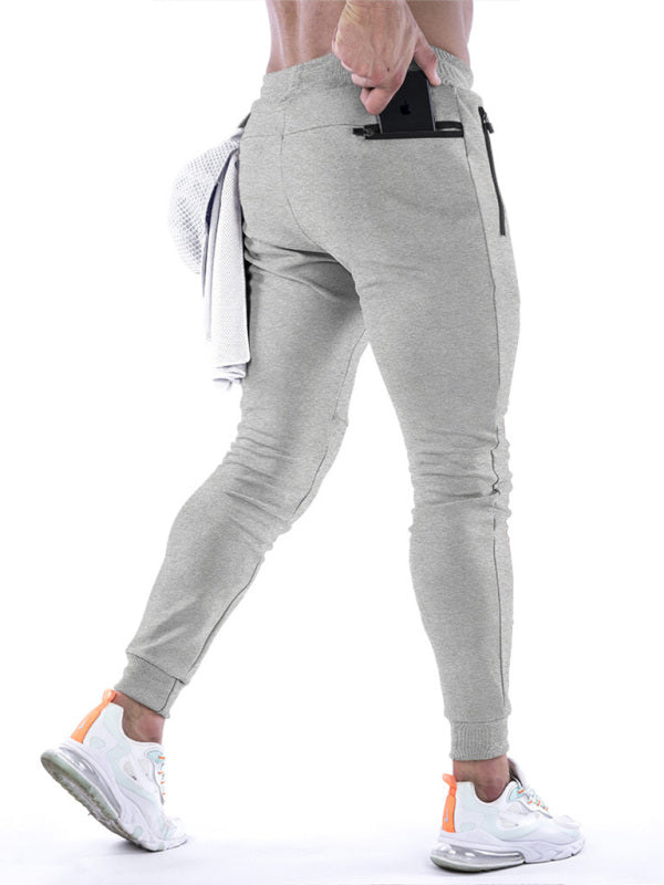 Men's fitness sports back hanging towel feet training pants Shello's Creative Boutique
