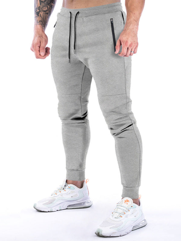 Men's fitness sports back hanging towel feet training pants Shello's Creative Boutique