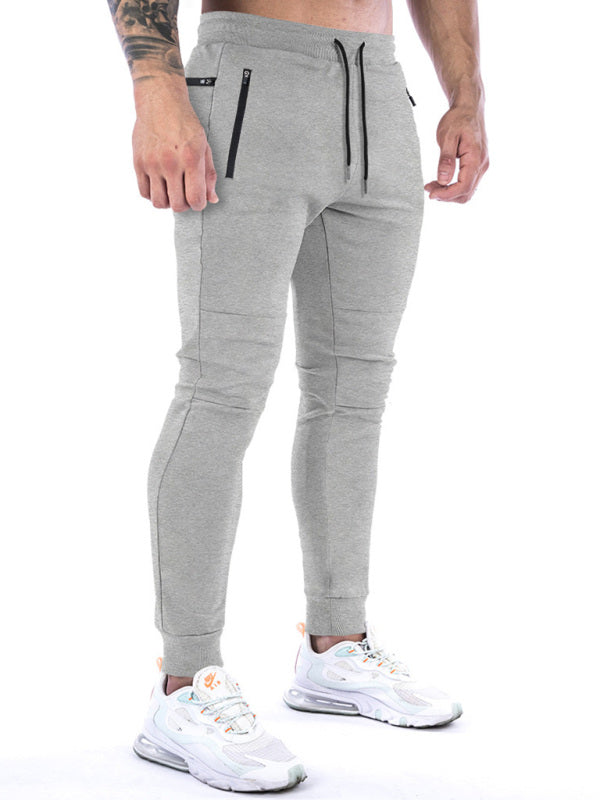 Men's fitness sports back hanging towel feet training pants Shello's Creative Boutique