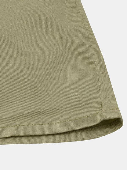 Spring and summer new men's casual button street trendy short-sleeved shirt - Shello's Creative Boutique