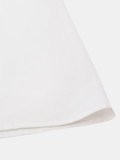 Spring and summer new men's casual button street trendy short-sleeved shirt - Shello's Creative Boutique