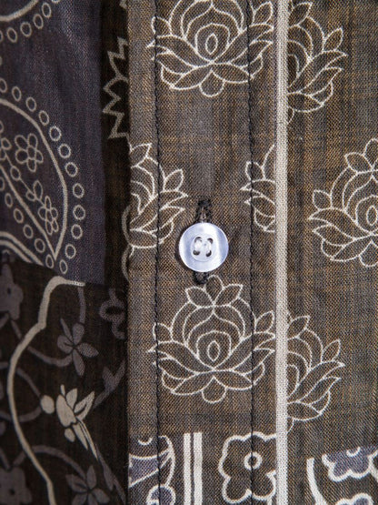 Vacation Floral Men's Casual Short Sleeve Floral Shirt Shello's Creative Boutique