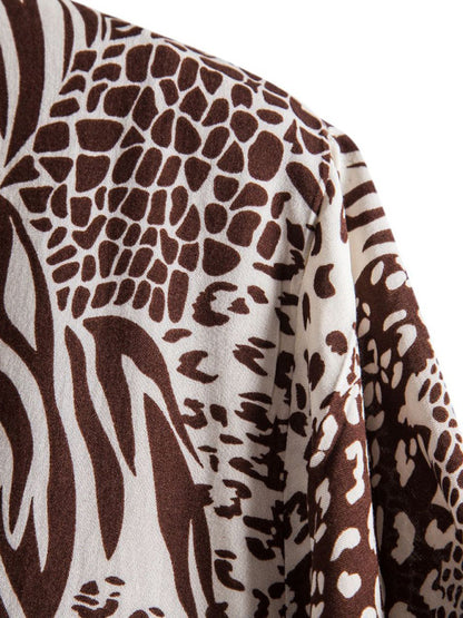 Vacation Floral Men's Casual Short Sleeve Floral Shirt Shello's Creative Boutique