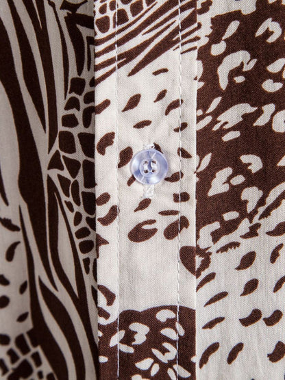 Vacation Floral Men's Casual Short Sleeve Floral Shirt Shello's Creative Boutique