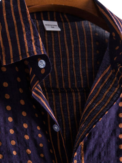 Vacation Floral Men's Casual Short Sleeve Floral Shirt Shello's Creative Boutique