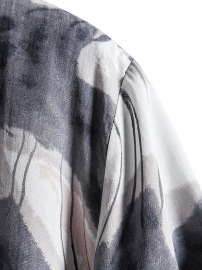 Vacation Floral Men's Casual Short Sleeve Floral Shirt Shello's Creative Boutique