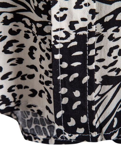 Vacation Floral Men's Casual Short Sleeve Floral Shirt Shello's Creative Boutique