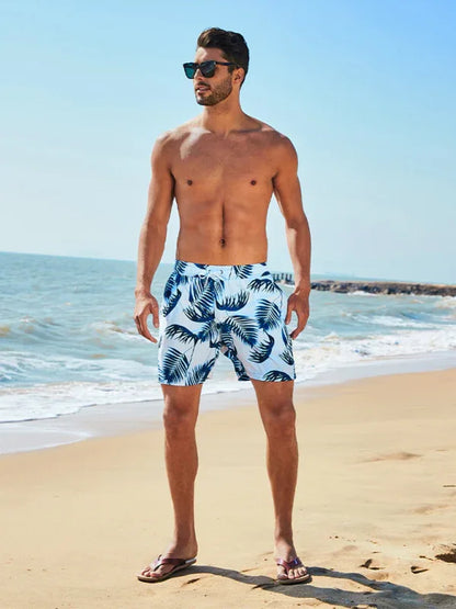 New Arrival Men's Seaside Travel Casual Shorts Sports Surfing Swimming Trunks Casual Cropped Pants - Shello's Creative Boutique