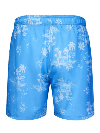 New Arrival Men's Seaside Travel Casual Shorts Sports Surfing Swimming Trunks Casual Cropped Pants - Shello's Creative Boutique