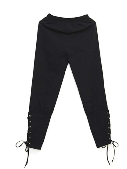 Modern Comfort - Men's Ankle Strap Cuffed Trousers - Shello's Creative Boutique