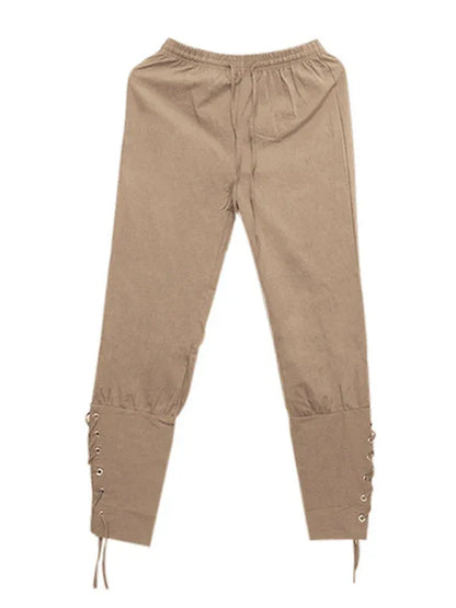 Modern Comfort - Men's Ankle Strap Cuffed Trousers - Shello's Creative Boutique