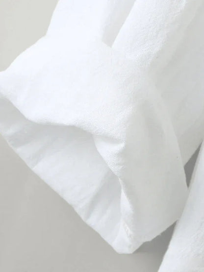 Casual Sophistication - Men's Long Sleeve Washed Cotton T-Shirt - Shello's Creative Boutique