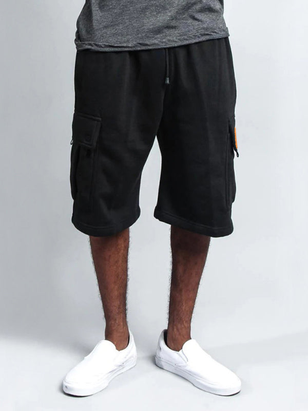 New style five-point pants casual multi-pocket loose straight-leg cargo shorts Shello's Creative Boutique