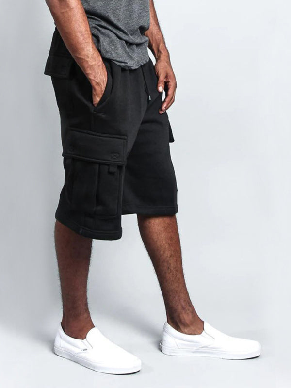 New style five-point pants casual multi-pocket loose straight-leg cargo shorts Shello's Creative Boutique
