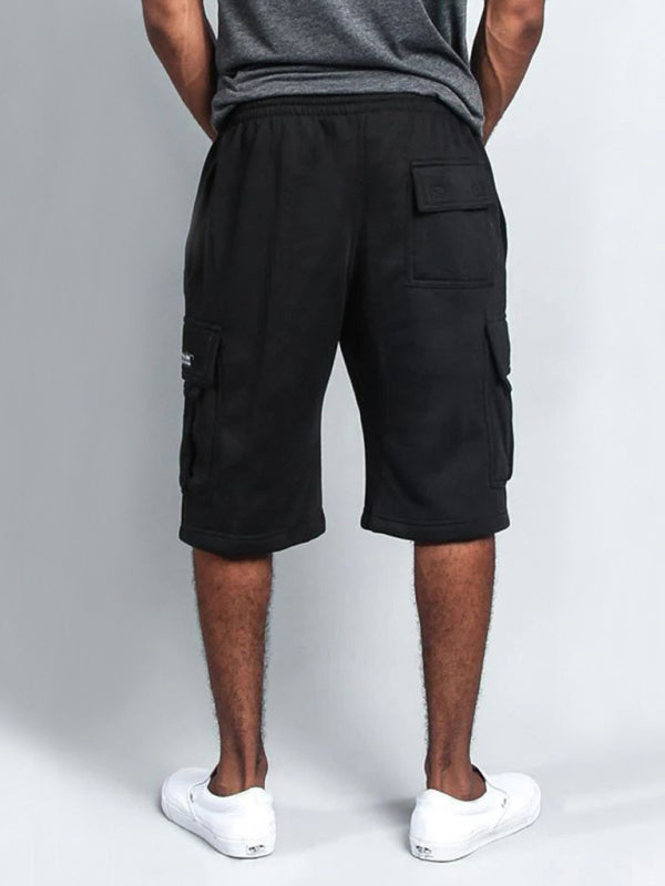 New style five-point pants casual multi-pocket loose straight-leg cargo shorts Shello's Creative Boutique