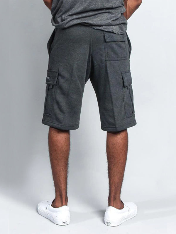 New style five-point pants casual multi-pocket loose straight-leg cargo shorts Shello's Creative Boutique