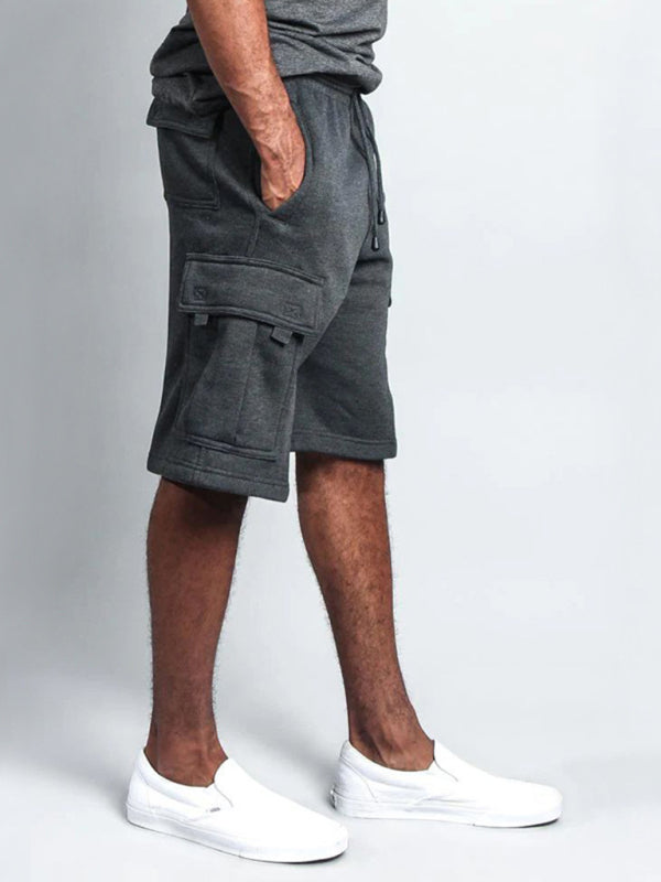 New style five-point pants casual multi-pocket loose straight-leg cargo shorts Shello's Creative Boutique