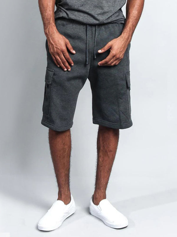 New style five-point pants casual multi-pocket loose straight-leg cargo shorts Shello's Creative Boutique