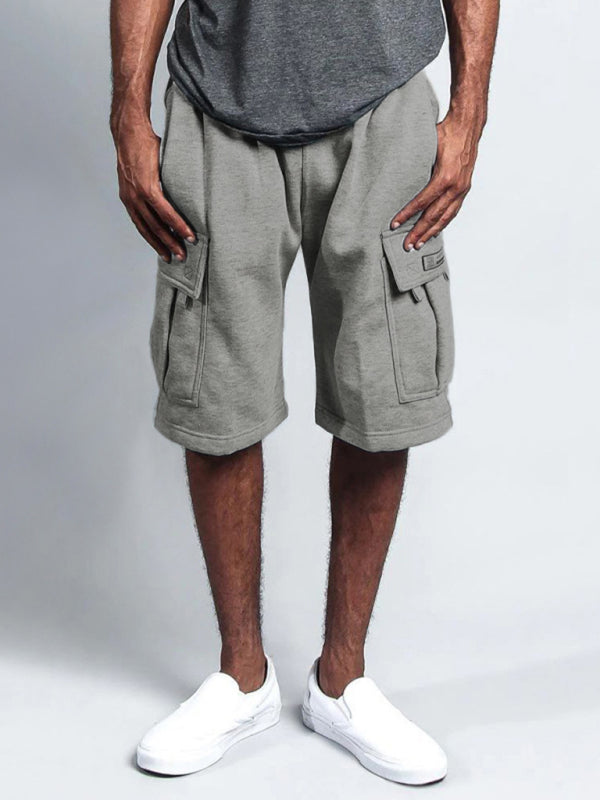 New style five-point pants casual multi-pocket loose straight-leg cargo shorts Shello's Creative Boutique