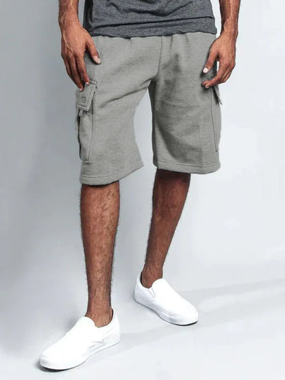 Men's New Style Five-Point Casual Multi-Pocket Loose Straight-Leg Cargo Shorts - Shello's Creative Boutique