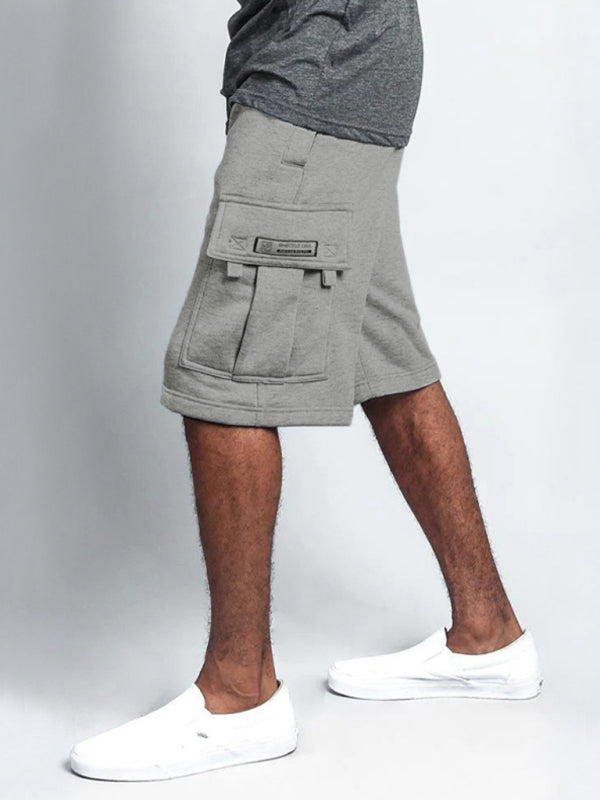New style five-point pants casual multi-pocket loose straight-leg cargo shorts Shello's Creative Boutique