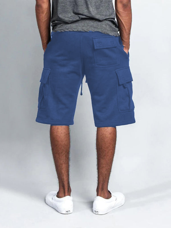New style five-point pants casual multi-pocket loose straight-leg cargo shorts Shello's Creative Boutique