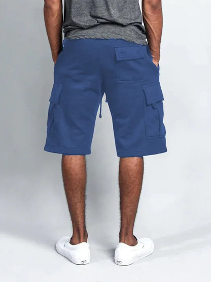 Men's New Style Five-Point Casual Multi-Pocket Loose Straight-Leg Cargo Shorts - Shello's Creative Boutique