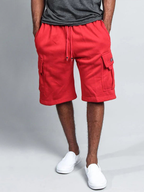 New style five-point pants casual multi-pocket loose straight-leg cargo shorts Shello's Creative Boutique
