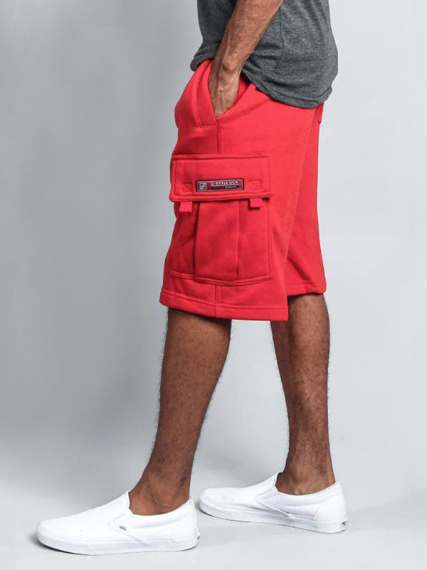 New style five-point pants casual multi-pocket loose straight-leg cargo shorts Shello's Creative Boutique