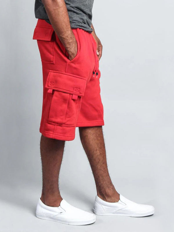 New style five-point pants casual multi-pocket loose straight-leg cargo shorts Shello's Creative Boutique