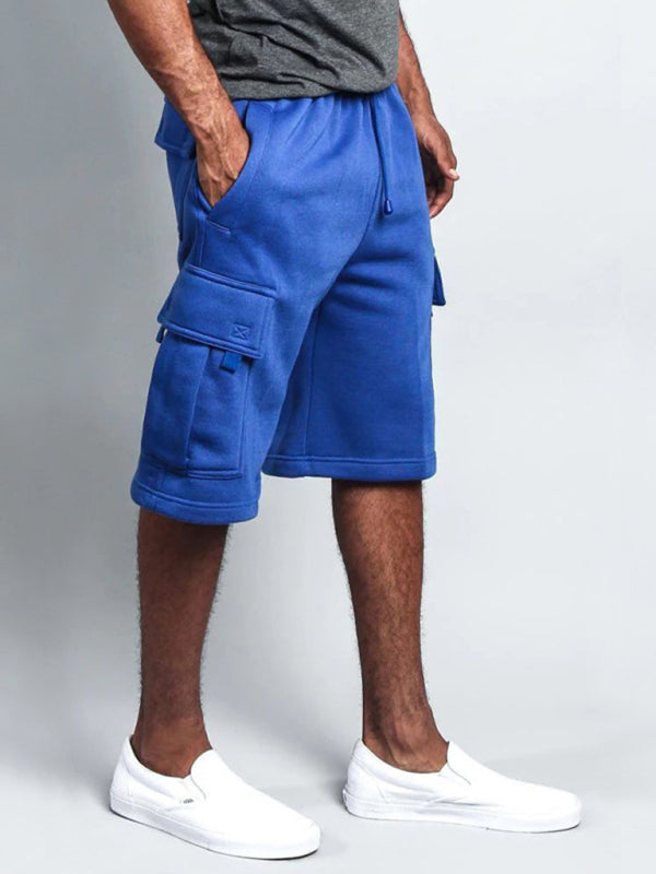 New style five-point pants casual multi-pocket loose straight-leg cargo shorts Shello's Creative Boutique