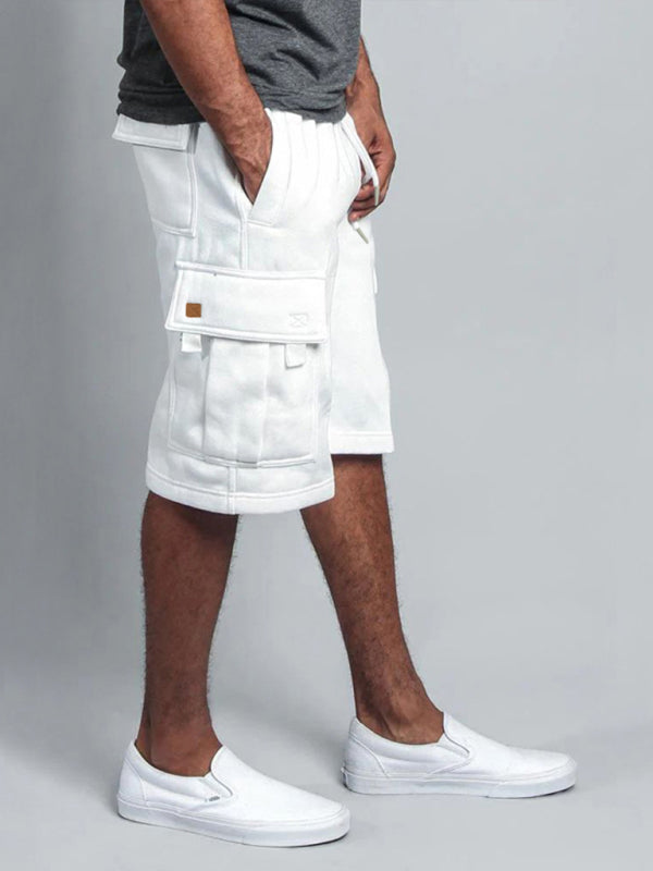 New style five-point pants casual multi-pocket loose straight-leg cargo shorts Shello's Creative Boutique