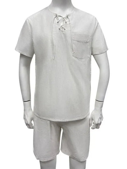 Men's New Casual Beach Short-Sleeved/Long-Sleeved Tops - Shello's Creative Boutique