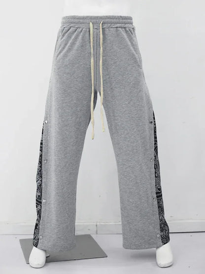 Trendy and Comfortable - New Men's High Street Hip-Hop Wide-Leg Trousers - Shello's Creative Boutique