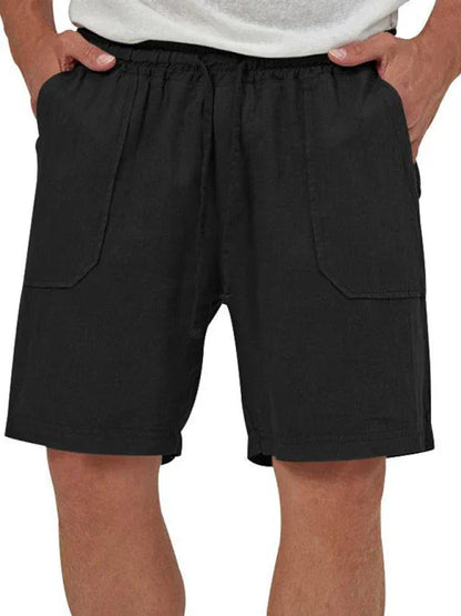 Men's two-piece vest shorts casual sleeveless cardigan suit - Shello's Creative Boutique