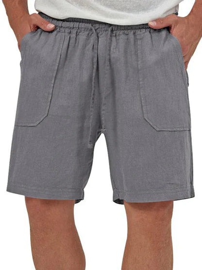 Men's two-piece vest shorts casual sleeveless cardigan suit - Shello's Creative Boutique