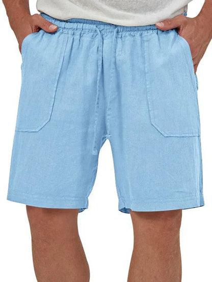 Men's two-piece vest shorts casual sleeveless cardigan suit - Shello's Creative Boutique