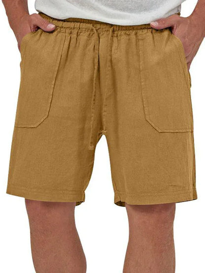 Men's two-piece vest shorts casual sleeveless cardigan suit - Shello's Creative Boutique
