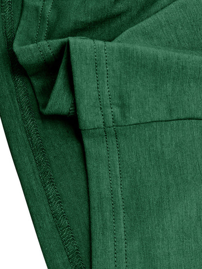 Men's Lapel Polo Solid Color Long Sleeve Polo Shirt Shello Creative Boutique